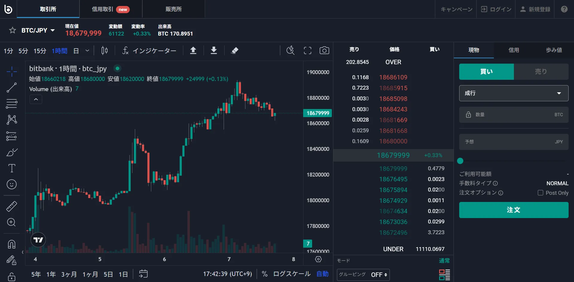 bitbank-TradingView