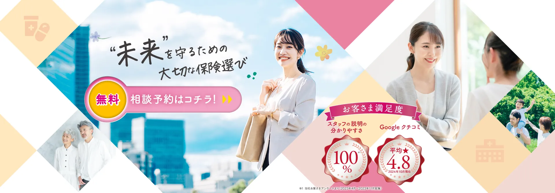 ほけん百花バナー