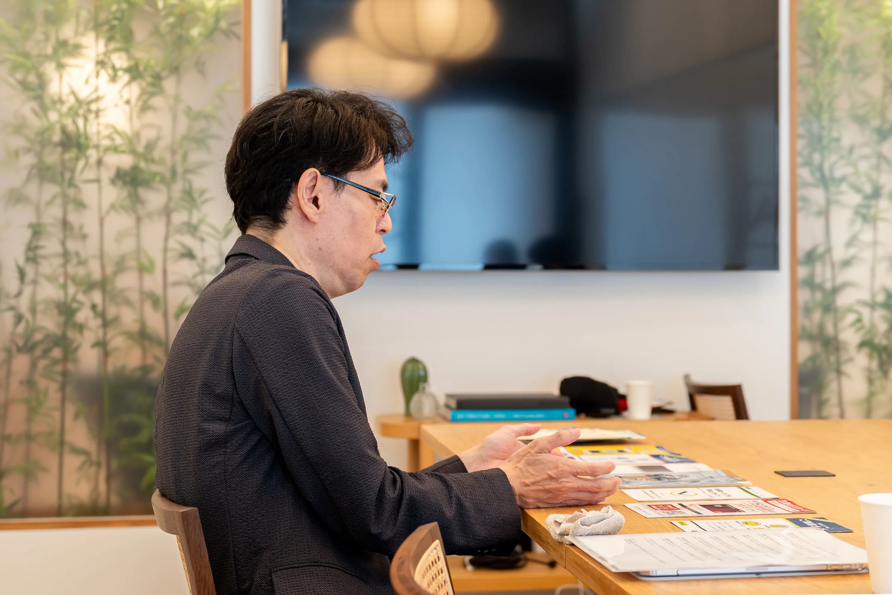 監修者水野さんのインタビュー風景写真