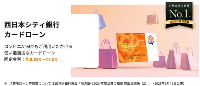 西日本シティ銀行カードローン