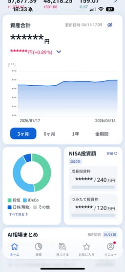 sbi証券マイページtop
