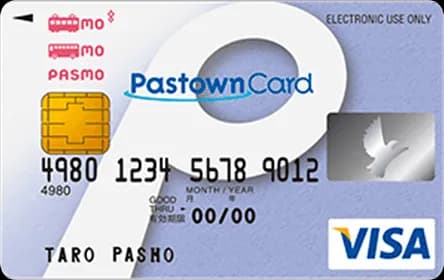 パスタウンPASMOカード（三井住友カード）